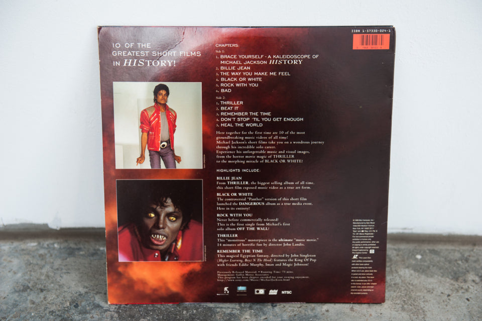 LaserDisc: Michael Jackson: HIStory