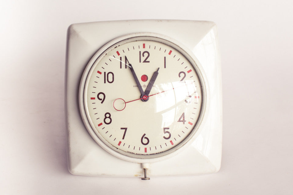 Vintage GE wall clock