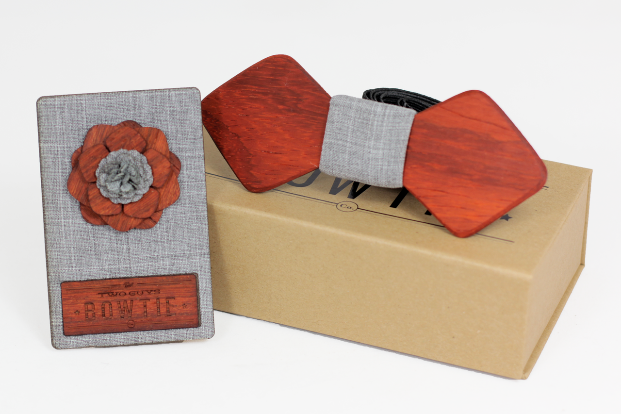 The Gene Bow Tie & Rochester Lapel Pin