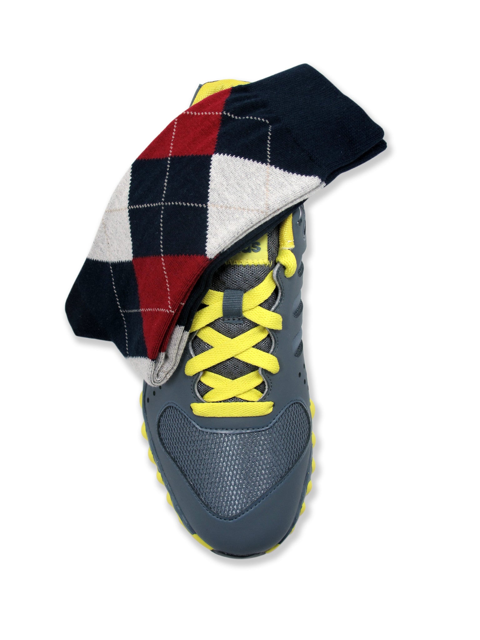 Navy Argyle